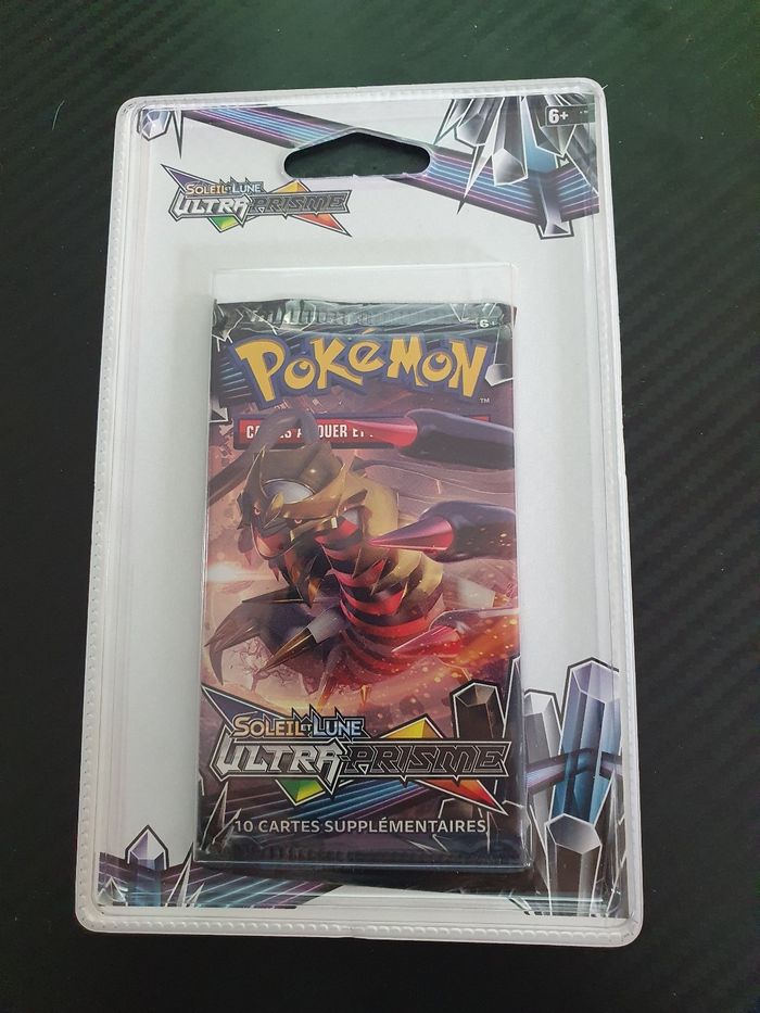 Blister pokemon soleil et lune ultra prisme giratina fr