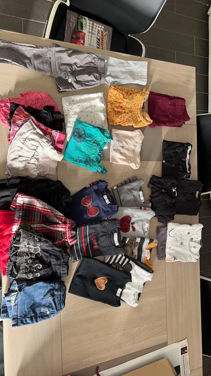 Lot vêtements fille 3 ans