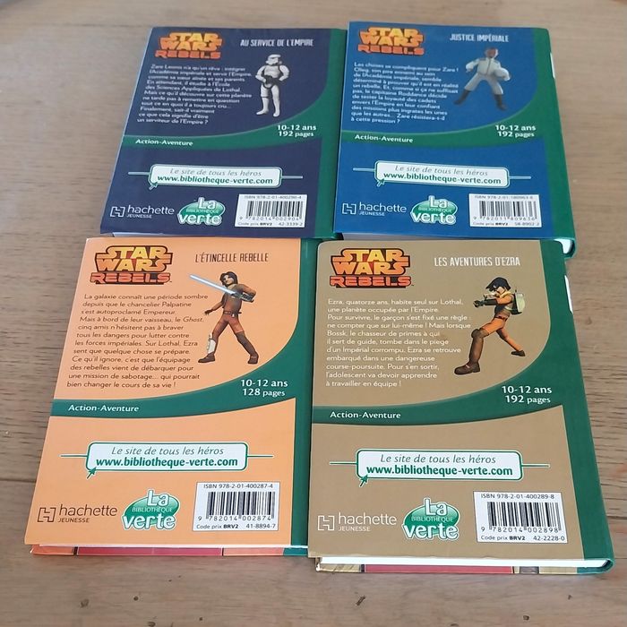 Lot de 4 livres bibliothèque verte en très bon état - photo numéro 2