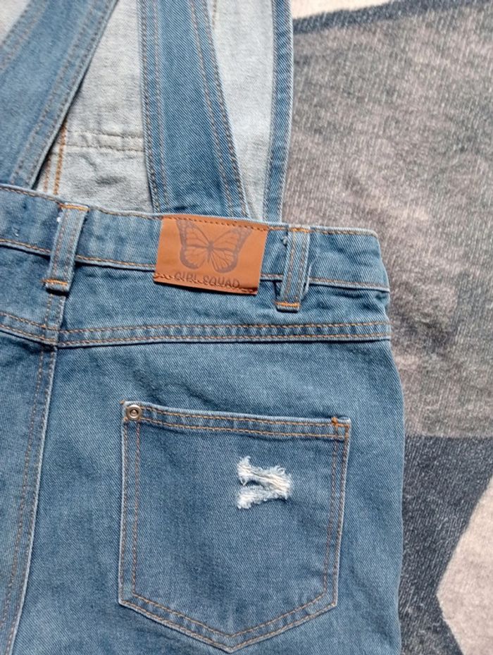 Combishort en jean femme - photo numéro 5