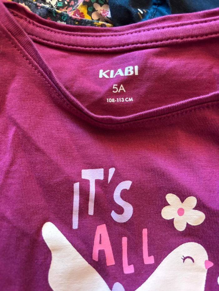 🌸T-shirt manche longue Kiabi 5 ans 🌸 - photo numéro 2