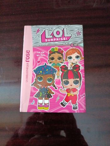 Livre LOL Surprise la vie en fluo