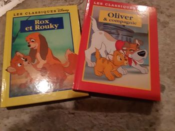 lot de 5 livres Disney