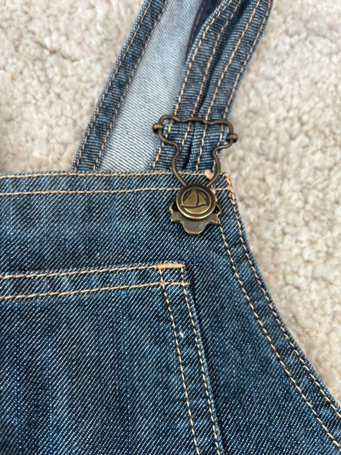 Salopette en jeans neuve garçon - petit bateau - 18 mois - photo numéro 2