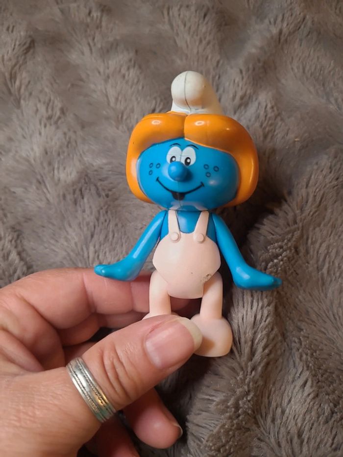 figurine schtroumpfette articulée - photo numéro 6
