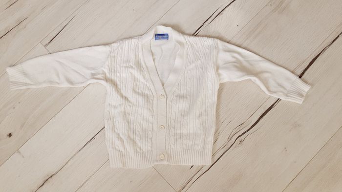 Vêtement fille gilet blanc De Bon Matin 6 ans - photo numéro 1