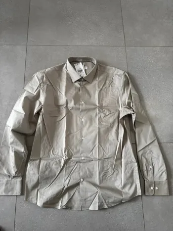 Chemise regular-fit coton stretch taille XL Mango, neuf, valeur 40€