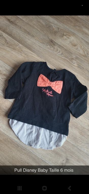Pull Disney Baby 6 mois
