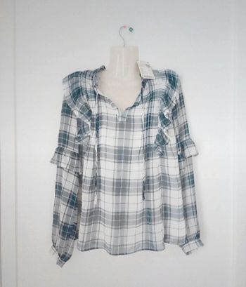 Blouse manches longues légère / transparente d'été femme c