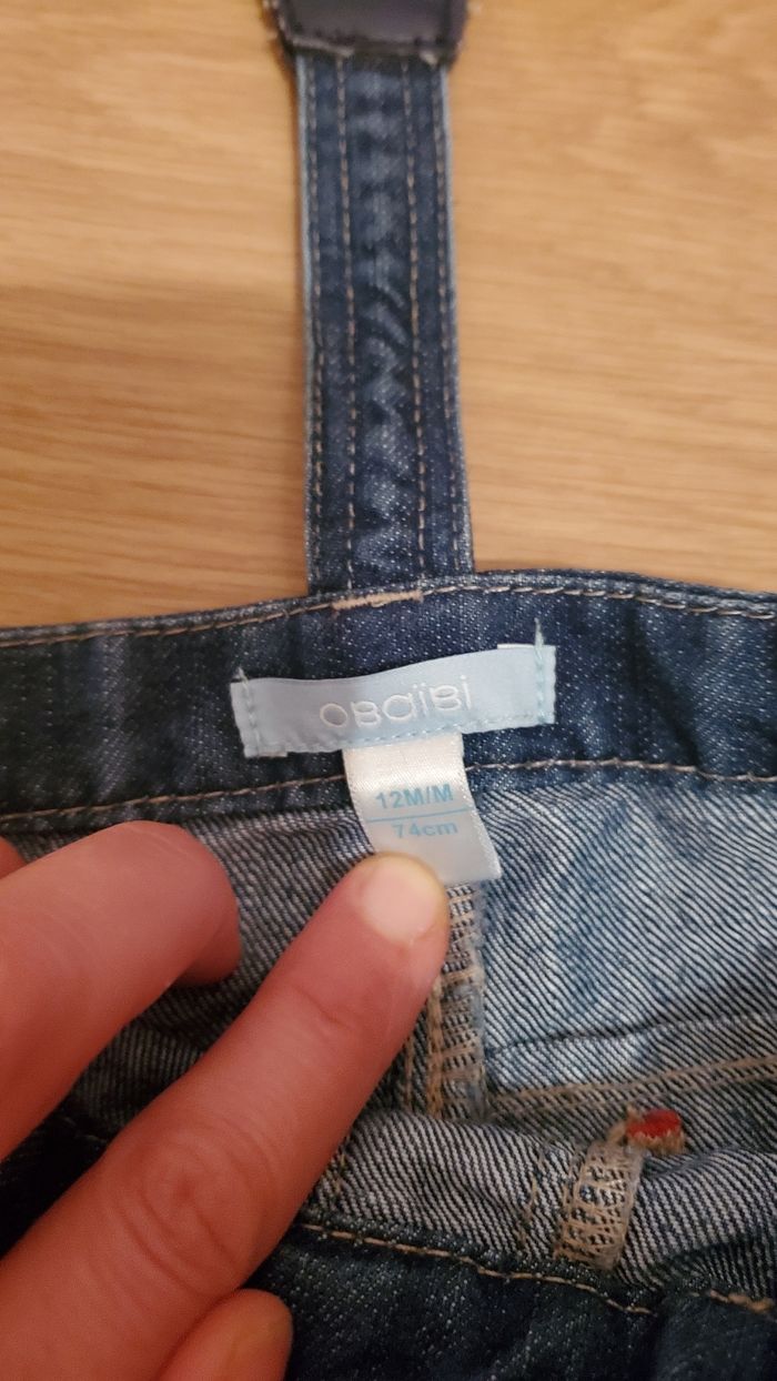 Salopette jean été - photo numéro 2