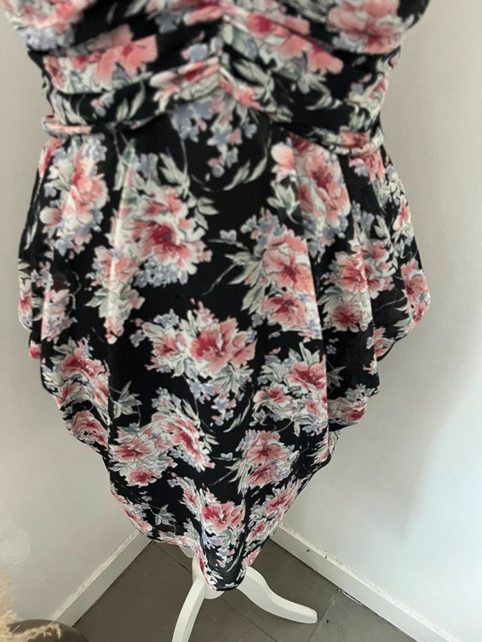 Robe bustier à fleurs Sandro M - photo numéro 2