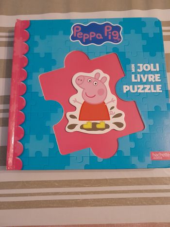 Livre puzzle peppa pig 