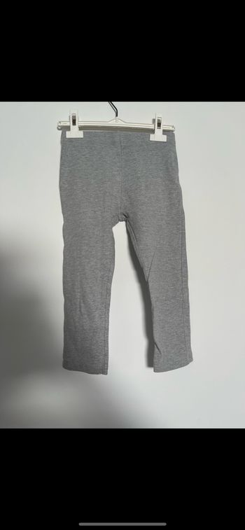 Legging pantacourt gris 10ans