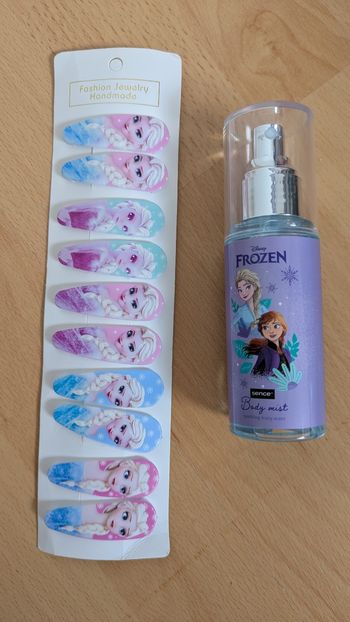 Brume et barrettes reine des neiges 