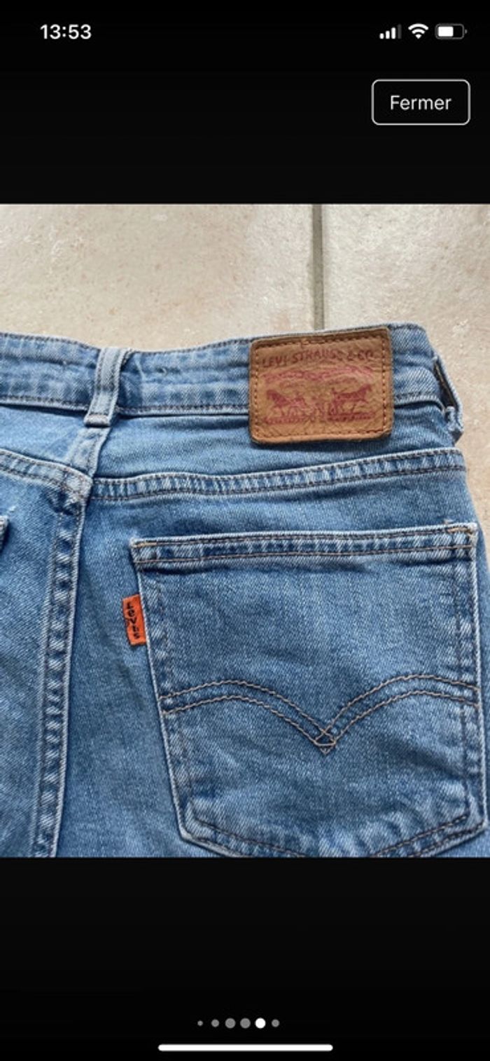 Jeans Levis 721 W25 L32 - photo numéro 5