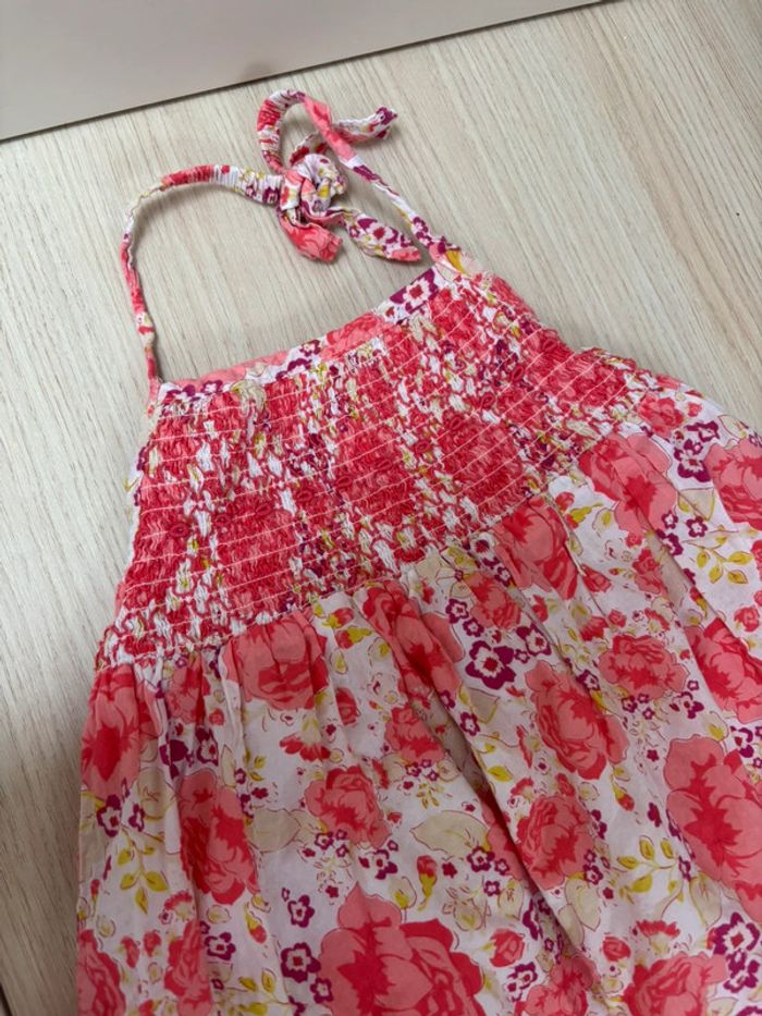 Robe dos nus à fleurs Verbaudet taille 6 ans - photo numéro 2