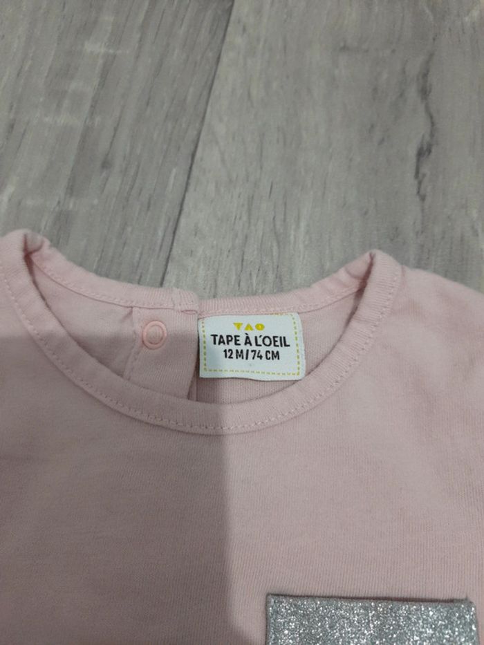 Tee shirt manches longues 12 mois - photo numéro 3