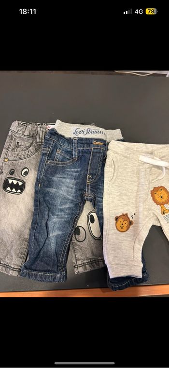 Pantalons 3 mois