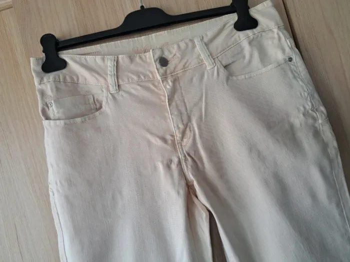 JBC : jean beige rose (46) - photo numéro 2