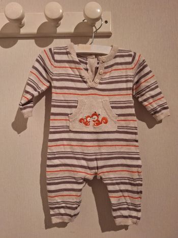 Tenue entière rayés Grain de Blé 3 Mois