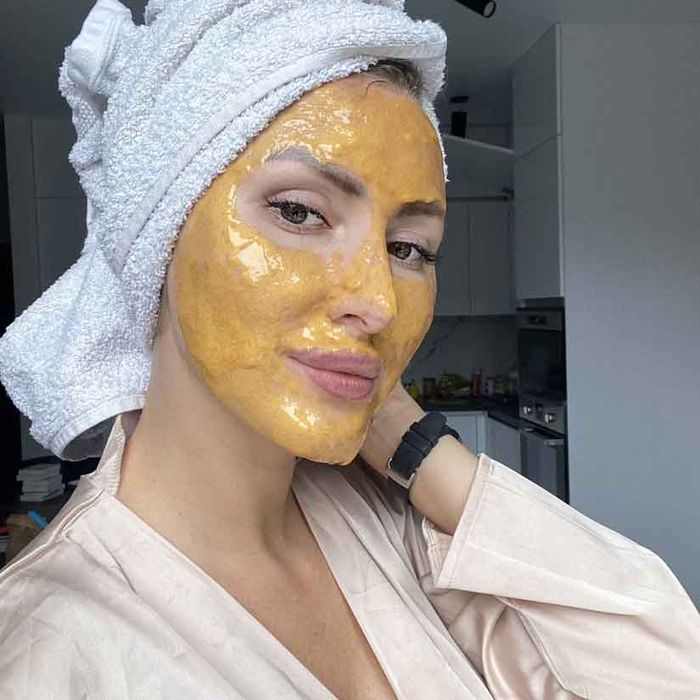 Masque Hydratant pour le Visage Gelée d’Or 24K Teint Divin - photo numéro 2