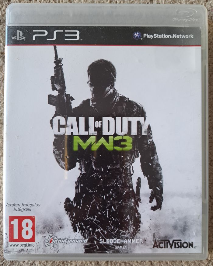 🎮 Call of Duty Modern Warfare 3 Sony PlayStation3 PS3