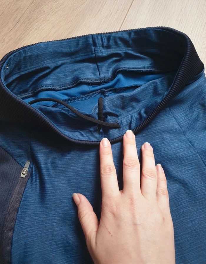 Pantacourt sport kalenji bleu - photo numéro 4