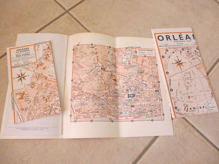 Plan de ville Orléans - Blay-Foldex - photo numéro 3