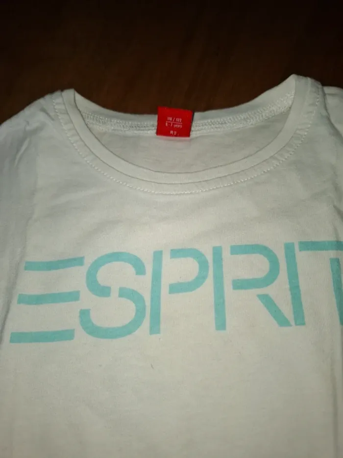 T-shirt blanc Esprit 6/7 ans - photo numéro 2