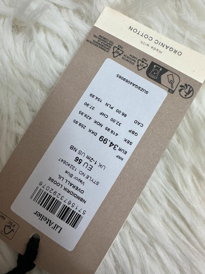 Salopette légère Lil Atelier taille naissance (1-2 mois) - photo numéro 5