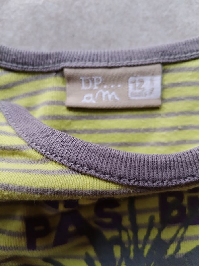 Body Du pareil au même, taille 12 mois - photo numéro 2