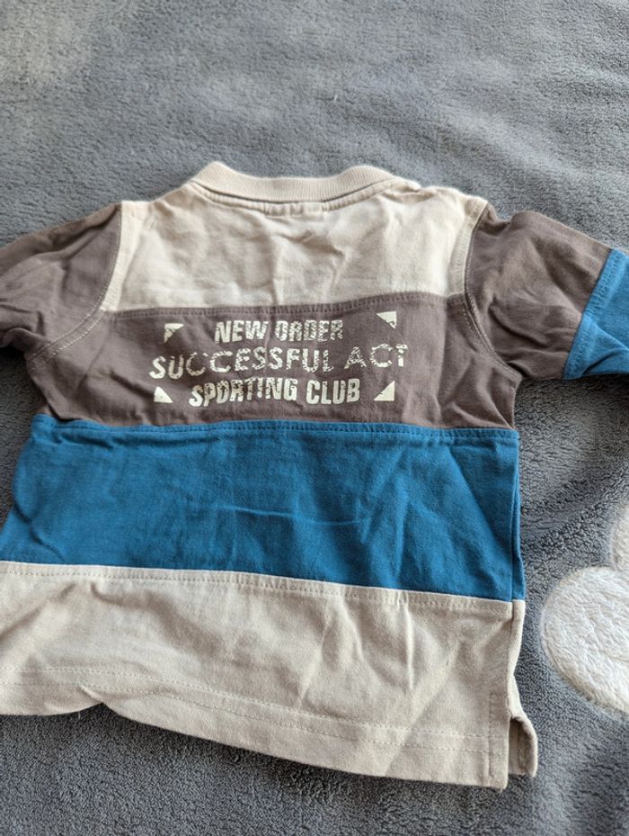 Polo manches longues - 6 mois - Pik Ouic - photo numéro 2