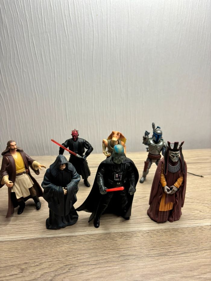 Lot de 7 figurines star wars vintages