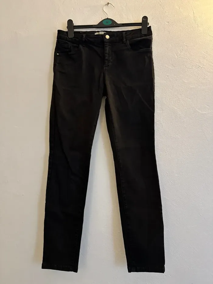 Jeans noir Zara basic t 40