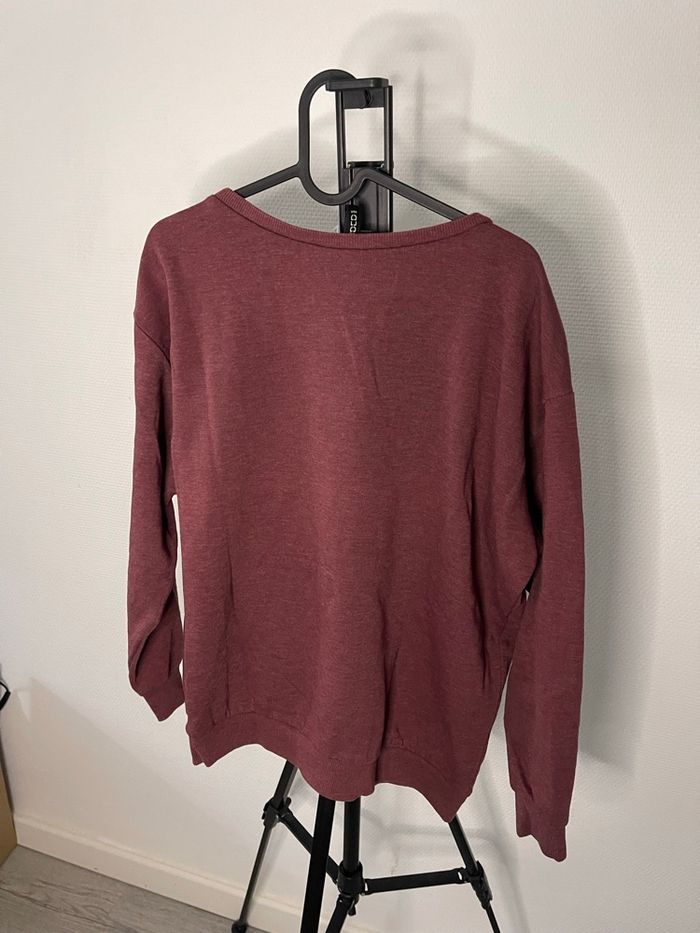 Sweat bordeaux H&M Divided – Taille L - photo numéro 3