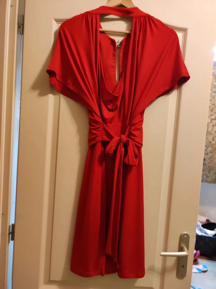 magnifique robe rouge morgan - photo numéro 3