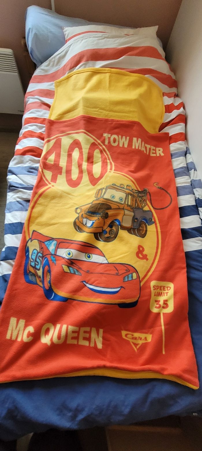 Sac de couchage cars