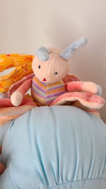 Doudou libellule  papillon