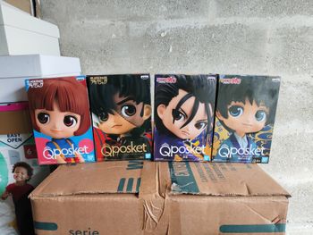 Lot Figurines QPocket Blackjack & Rourouni Kenshin