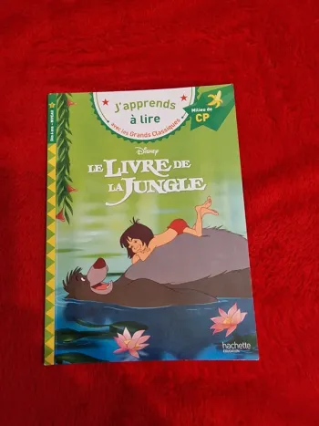 Livre j'apprends à lire le livre de la jungle