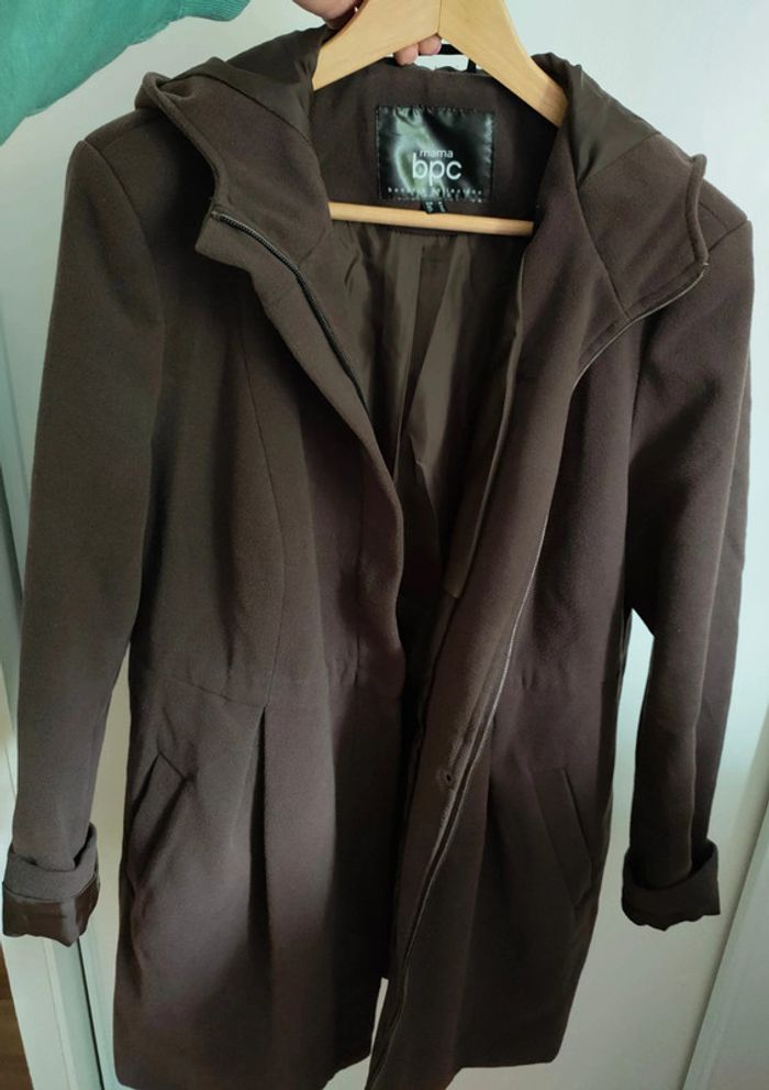 Manteau de grossesse marron bonprix mama bcp 44 46 excellent état