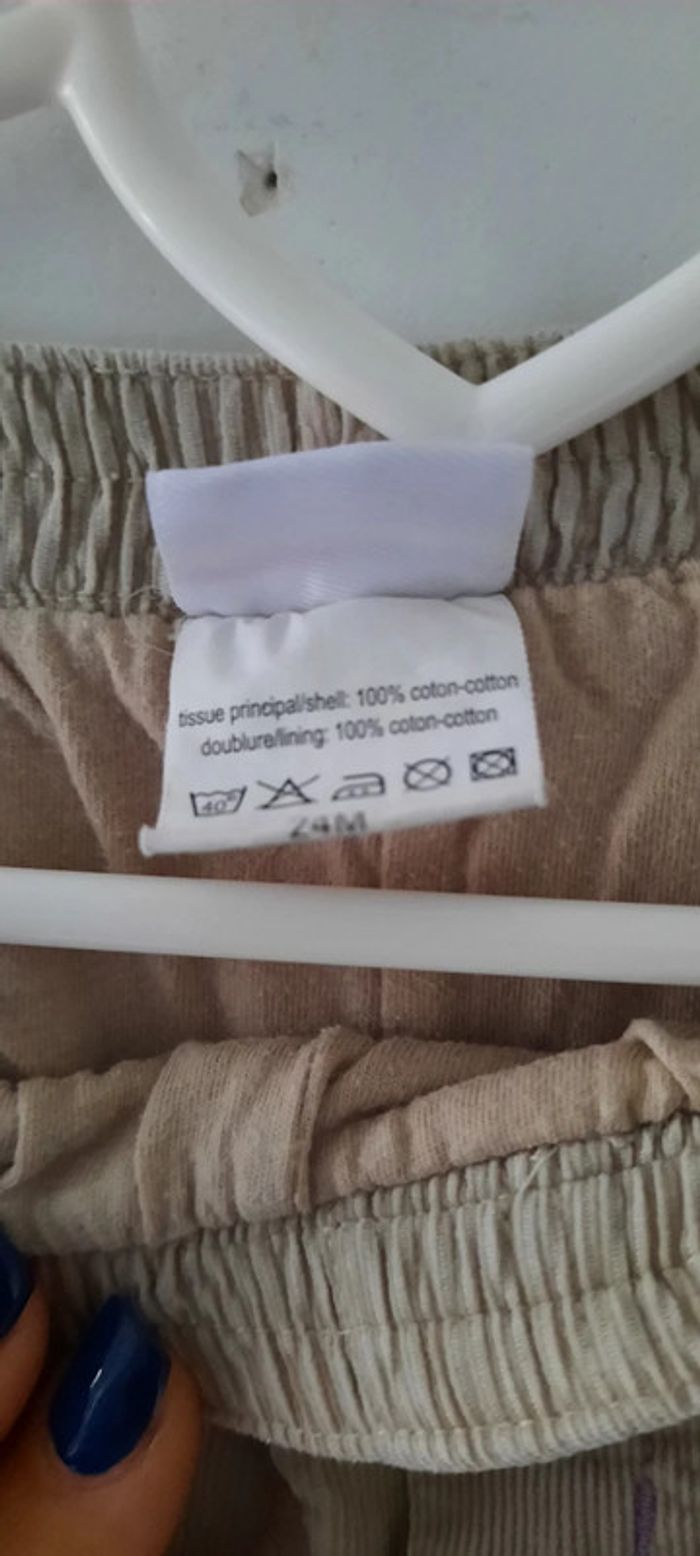 Pantalon beige 24mois - photo numéro 3