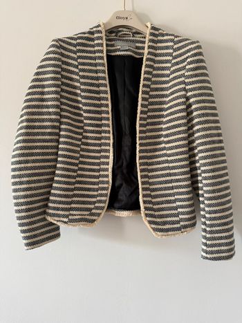 Blazer à rayures H&M