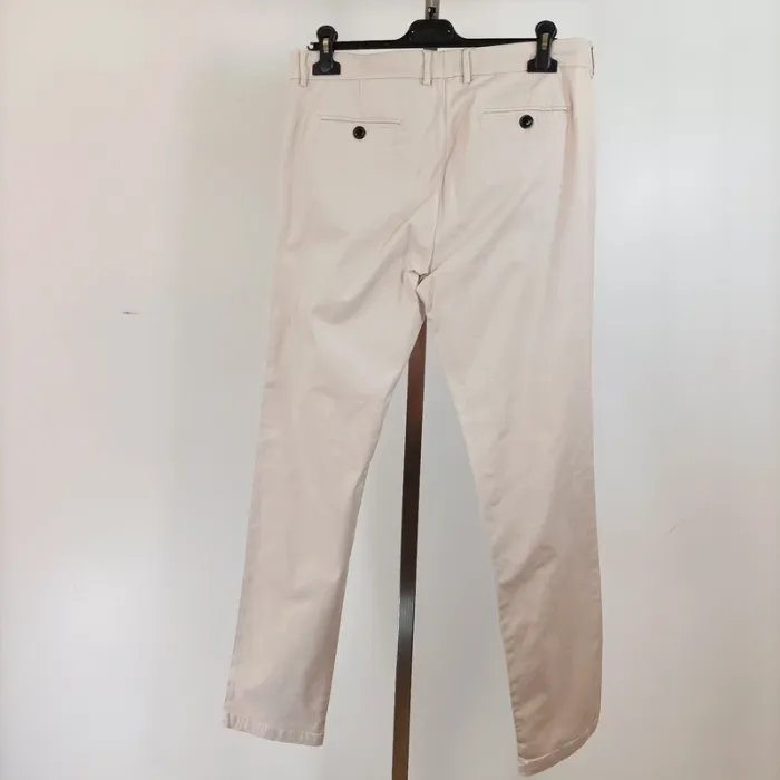 Pantalon beige Essentiel Antwerp - Taille 34 - Coupe droite élégante A589 - photo numéro 7