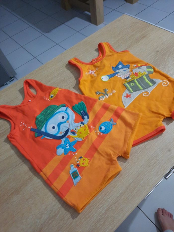 2 combi de plage / piscine