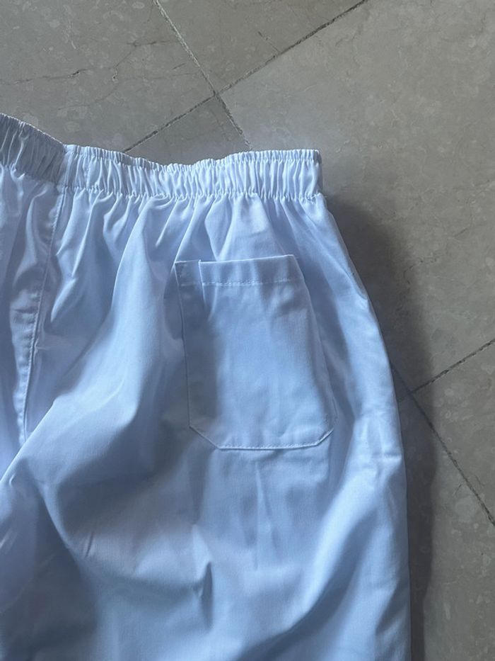 Manelli Pantalon blanc pour esthéticienne - photo numéro 6