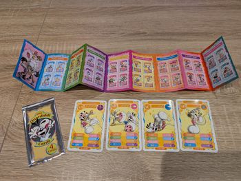 Diddl Quardiddl Cards – Série complète Bibombl-Fun 5A à 5D – 4 cartes état neuf + pochette