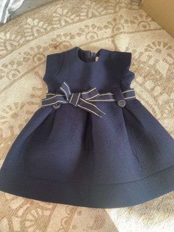 Robe bleu marine jean Bourget