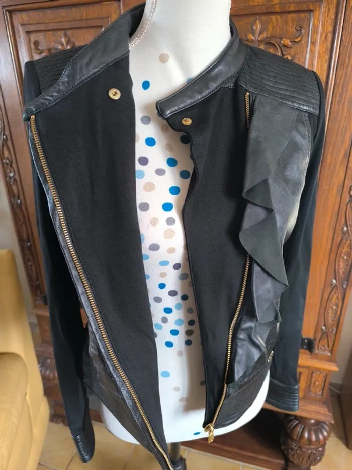 Superbe veste cuir véritable - photo numéro 9