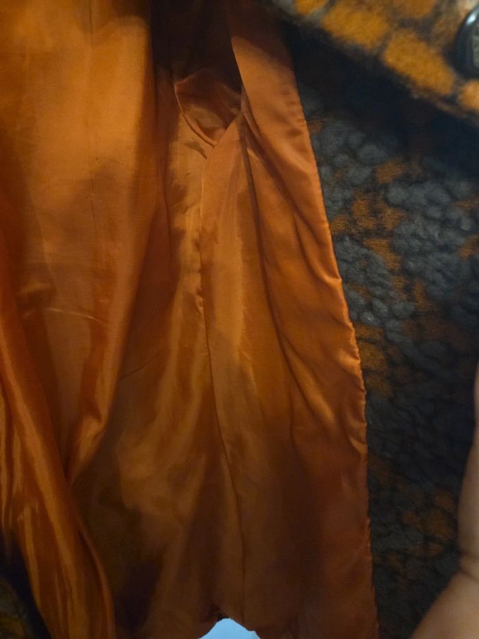 Veste Rouille/orange/marron Julie Mode XXL (manque 1 bouton 4eme photo) - photo numéro 4